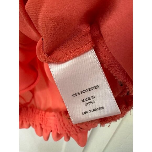 New York and Company woman’s size X – large coral blouse - Picture 7 of 10